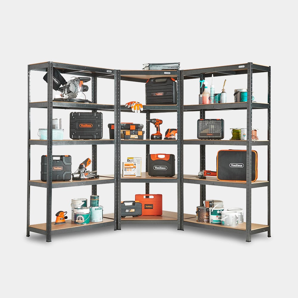 3 x 5 Tier Corner Racking Unit Bundle