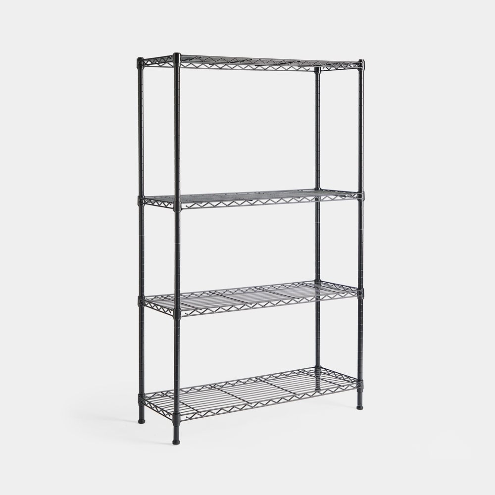 4 Tier Wire Shelving