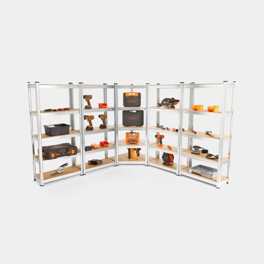 5-tier Corner Garage Shelving x 5
