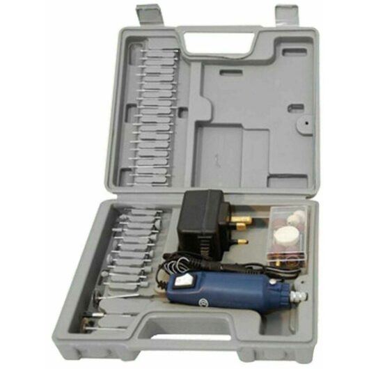 60PC mini drill grinder engraver rotary drill craft diy model making tool MD105