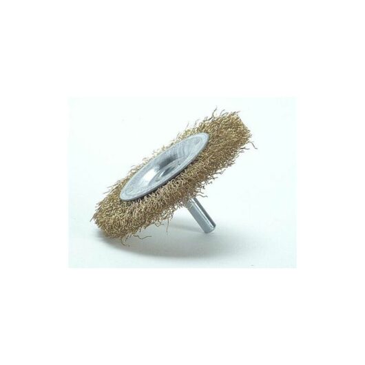Diy Wheel Brush 75 x 10mm 0.25 Brass Wire LES41013607