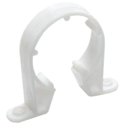 Waste Compression Fittings, Pipe Clips 40mm (5 Pack)