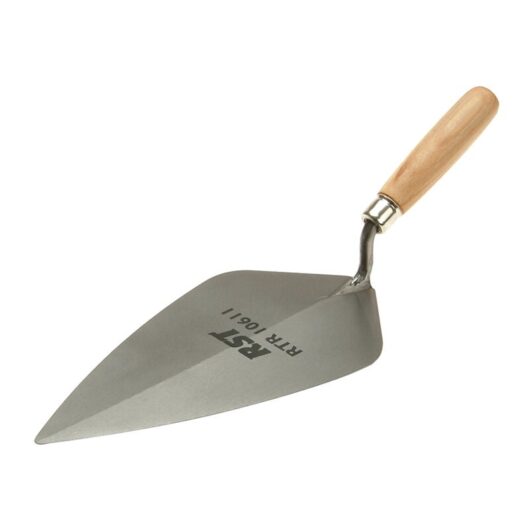 RST - r.s.t. RTR10610 London Pattern Brick Trowel Wooden Handle 10in 10610