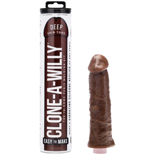 Clone-A-Willy DIY Homemade Dildo Clone Kit Deep Skin Tone - Brown