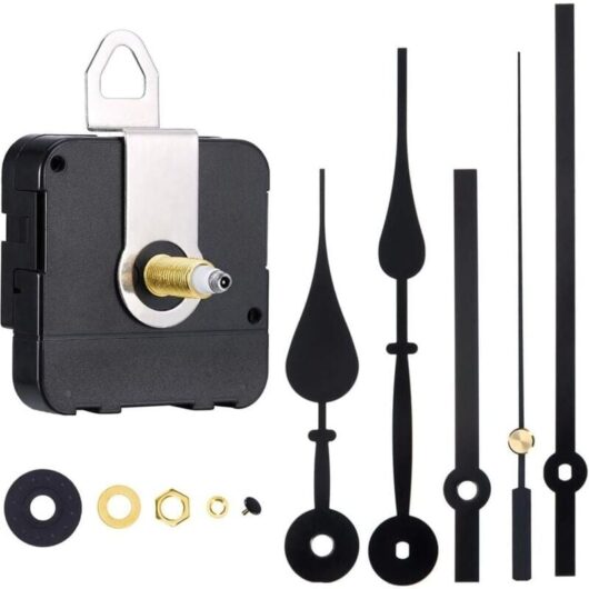 Quiet Quartz Movement - High Torque - For DIY Wall Clock Repair Kit YMYNY
