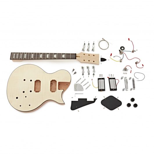 Guitarworks Carved Top DIY Electric Guitar Kit Pro