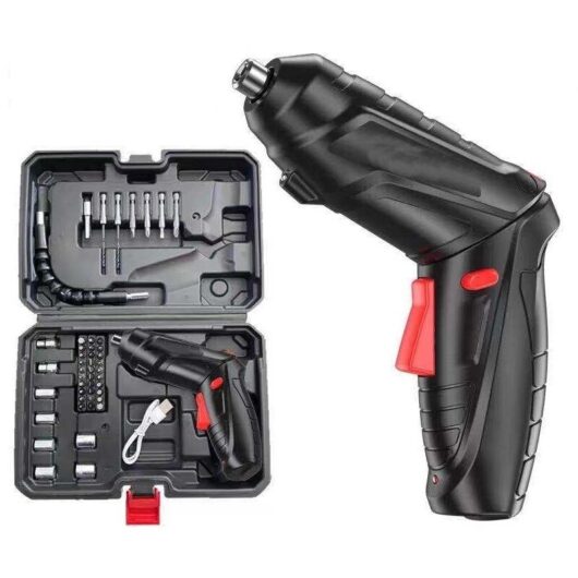 3.6V Mini Electric Screwdriver Set Rechargeable Lithium Battery usb Cordless Drill diy Multifunctional Household Tools