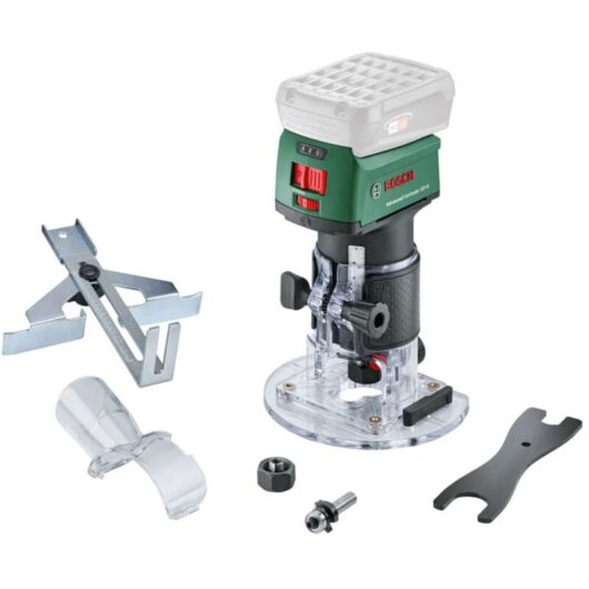 Bosch - diy AdvancedTrimRouter 18V-8 18v Router / Trimmer 6mm & 8mm collet
