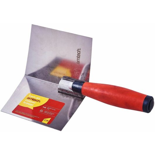 Am-tech - Corner trowel with soft grip - G1665