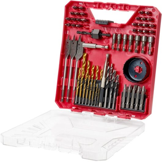 Mophorn Drill Bit Set - 70 Pieces, Comprehensive Kit for Drilling and Driving, in Organized Case