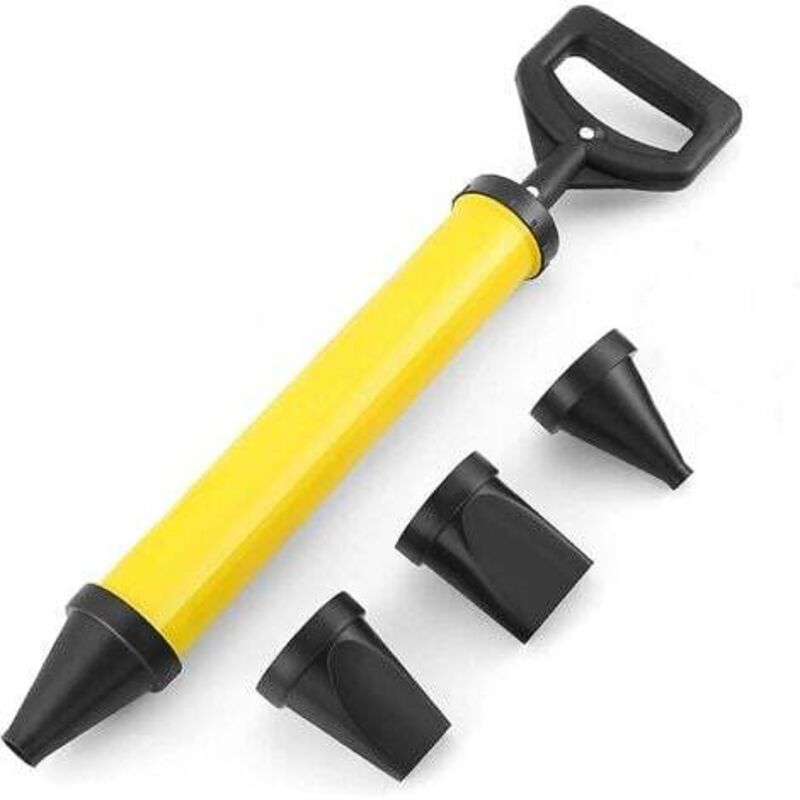 Mortar syringe, mortar injection gun, manual mortar pump with accessories