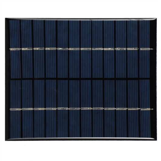 2W 12V polycrystalline silicon solar panel DIY solar lighting and charging project