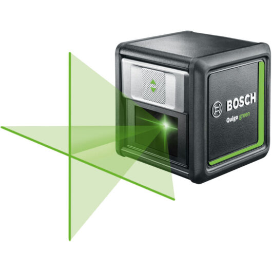 Bosch - diy quigo green aaa batteries Cross line laser