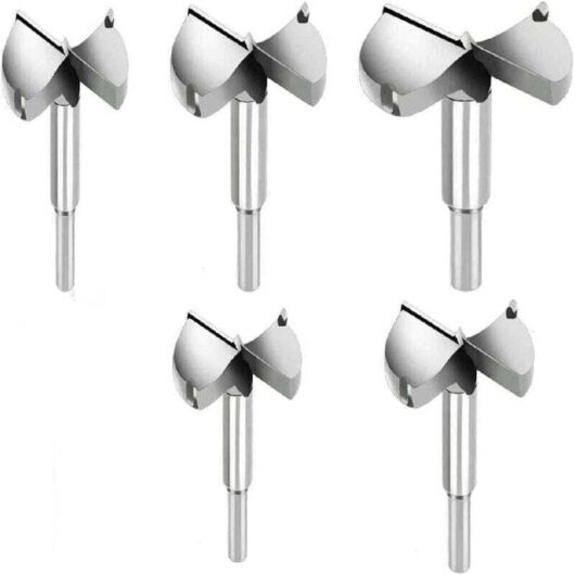 PCS Wood Drill Bits, Wood Milling Cutters, φ35mm 40mm 45mm 50mm 60mm High Quality Alloy Drill Bits for Decoration, Furniture and DIY