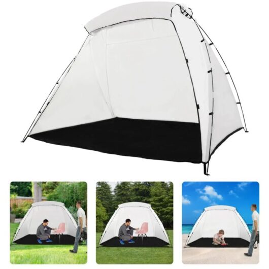 Portable Paint Tent Large Spray Shelter Paint Booth For Diy Projects 8.5x6x5.5ft