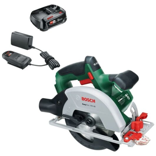 Bosch 06033B1500 Cordless 18v Circular Saw EasyCirc 18V-48 + 2.5AH Battery Kit