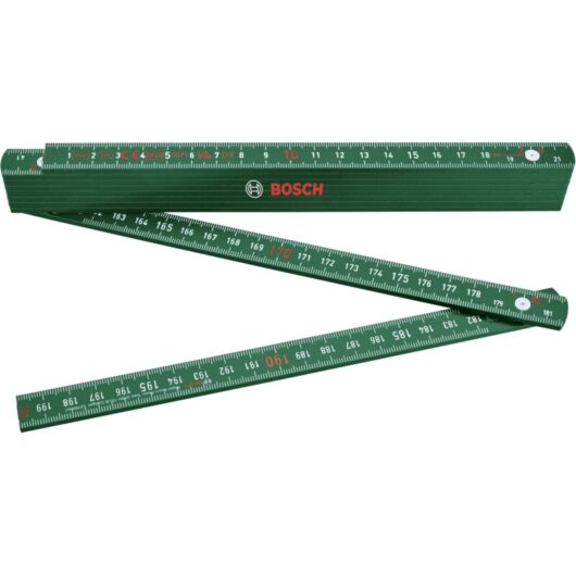 Bosch Hand Tools Folding Ruler 2 m 1600A032V3