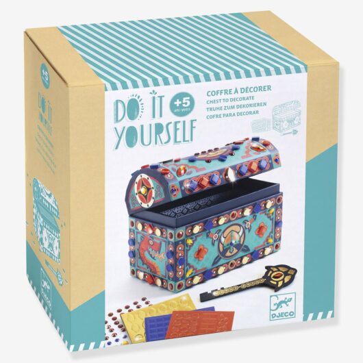 DIY Super Secret Treasure Box, DJECO blue
