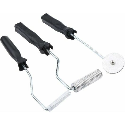 Hoopzi - Bubble Paddle Roller, 3pcs Fiberglass Bubble Paddle Roller diy Accessory for co.ukP Resin and Air Bubble Removal