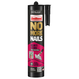 UniBond No More Nails All Materials Heavy Objects Cartridges - 280ml