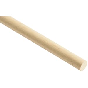 Wickes Light Hardwood Dowel Moulding - 12 x 12 x 2400mm