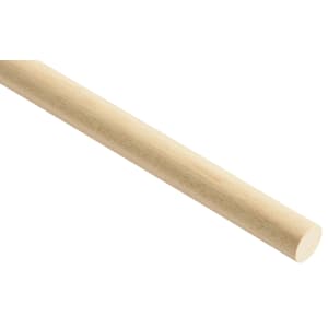 Wickes Light Hardwood Dowel Moulding - 6 x 6 x 2400mm