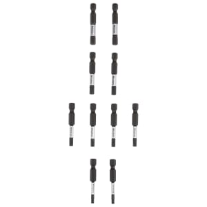 Wickes Mixed 10 Piece Impact Screwdriver Bit Set - 50mm