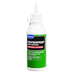Wickes Weatherproof Wood Adhesive - 250ml