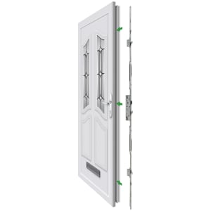 Yale Doormaster Adjustable uPVC - 35mm
