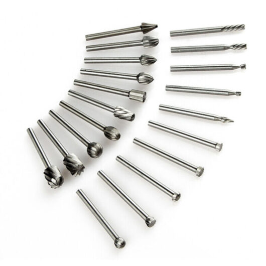 Moon-Rotary Burrs, Milling Bits Wood Milling Cutter Woodworking Routing Tool with 3mm Shank for Rotary Tool Accessories for diy Carpentry, Engraving