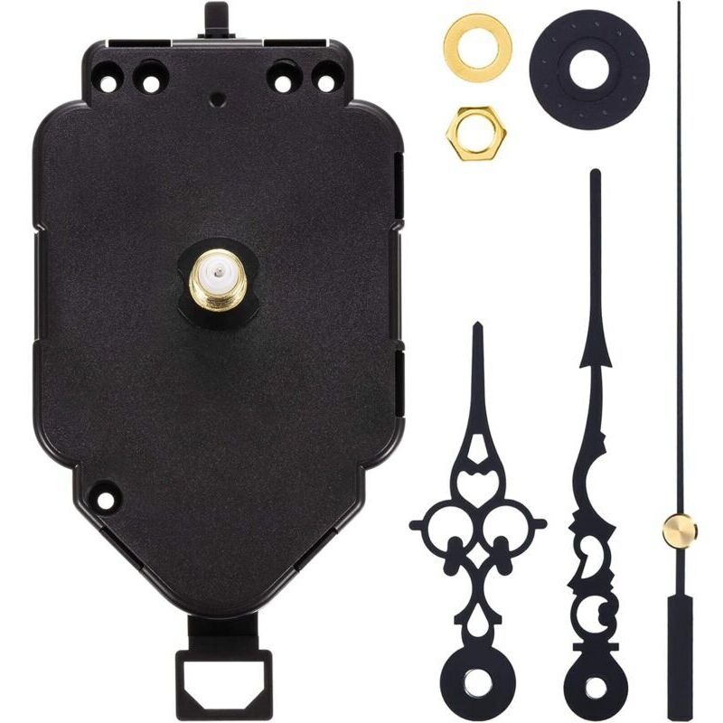 Odipie - Pendulum Clock Movement diy Quartz Movement Kit Replacement Pendulum Clock Movement Mechanism (0.9' Shaft Length)