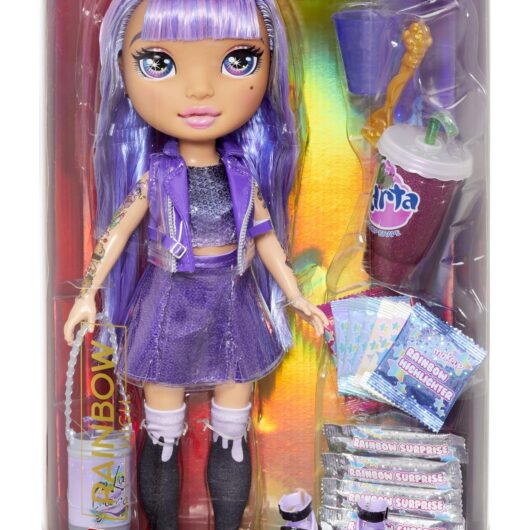 Rainbow High Rainbow Surprise Amethyst Rae 14" Doll