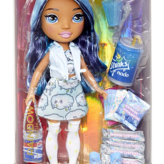 Rainbow High Rainbow Surprise Blue Skye 14" Doll