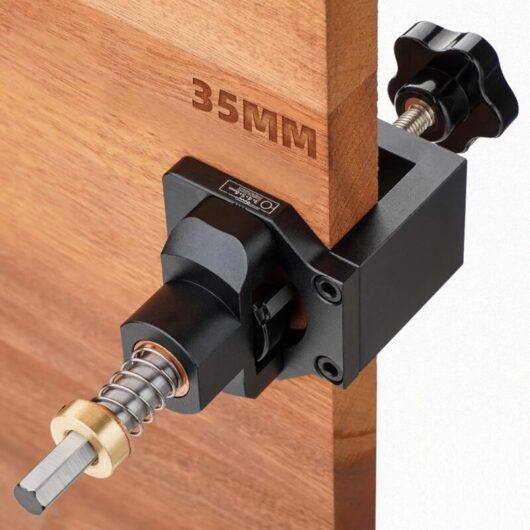 35mm Hinge Drilling Jig for Concealed Hinge Door Cabinet Hinge Jig Drill Guide Hole Hinge Finding Jig Invisible Tool for diy Woodworking
