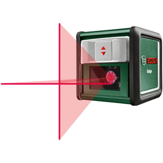 BOSCH DIY QUIGO AAA batteries Cross line laser