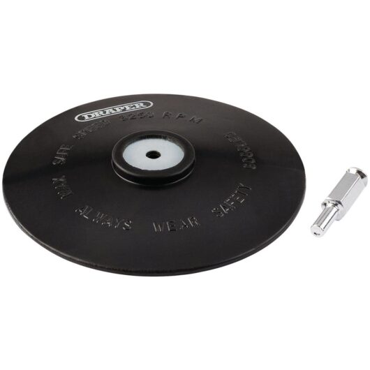 Draper Rubber Backing Dise 125mm