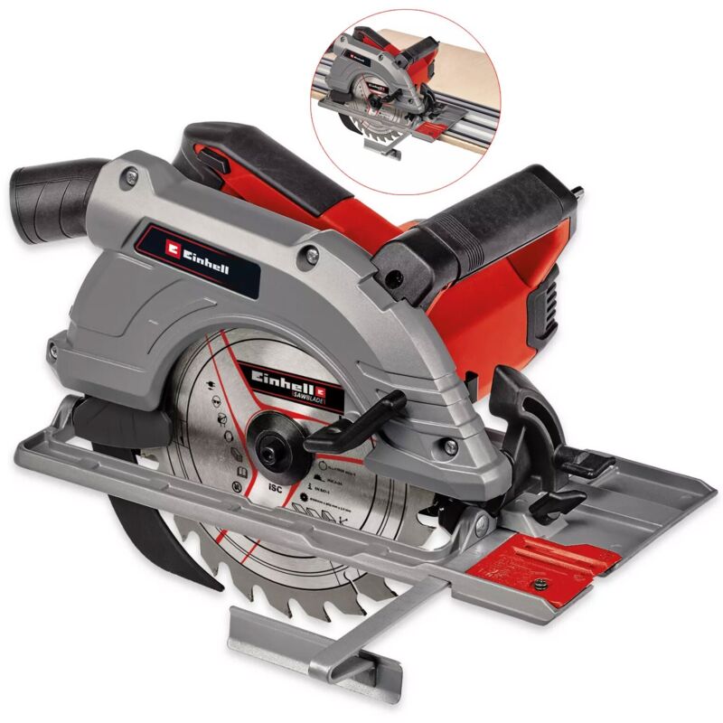 Einhell - Handheld Circular Saw 190mm te-cs 190/1 1500W With led Electric