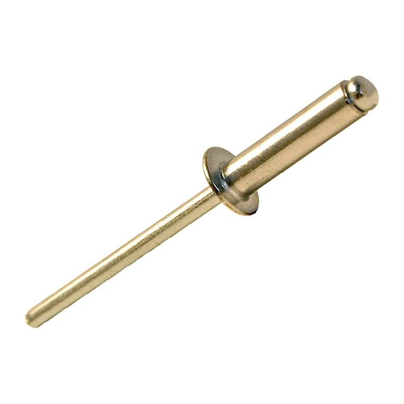 Forgefix - 100RIV328 Aluminium Rivets 3.2 x 8mm Bag of 100 FORRIV328M