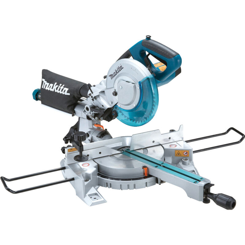 LS0815FL 240v 216mm 8.5'' Slide Compound Mitre Saw Laser Guide Inc Blade - Makita