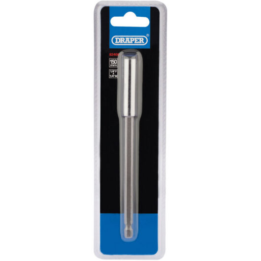 Magnetic Bit Holder (150mm) 1/4' (f) x 1/4' (m) (82408) - Draper