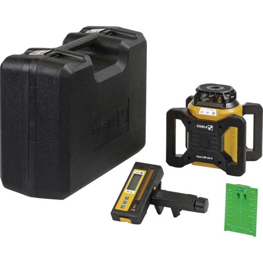 Stabila LAR 160 G Rotation Green Laser Level Set