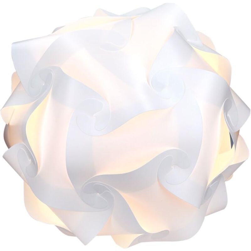Wottes - Puzzle Lampshade Modern diy Hanging Ceiling Lamp Shade Creative Hanging Lamp For Bedroom Living Room Ø30CM